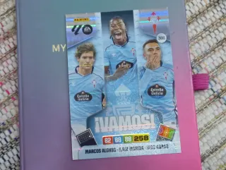 Carta Panini ¡Vamos! Futbol