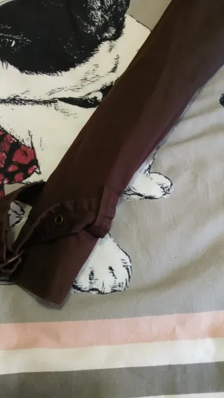 Chaqueta gabardina marrón Talla S