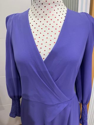 Vestido fiesta morado/ lila nuevo