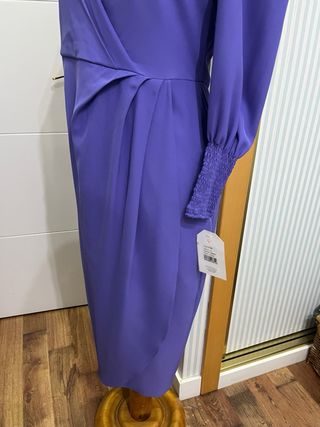 Vestido fiesta morado/ lila nuevo
