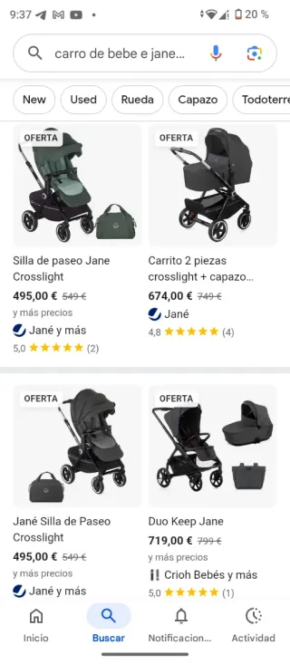 Carro de bebé JANE