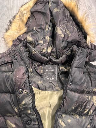 Chaqueta Kaporal Camuflaje con Capucha Talla XS