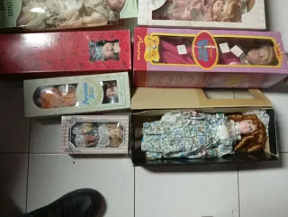 Bonecas de Porcelana Antigas - Novas