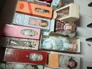 Bonecas de Porcelana Antigas - Novas