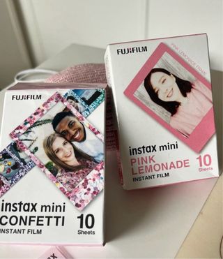 Cámara Fujifilm Instax Mini LiPlay Rosa