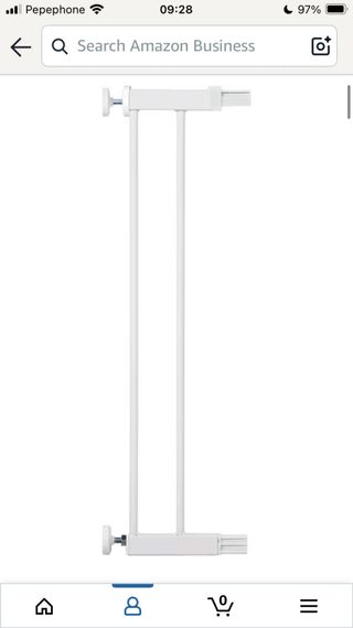 Barrera seguridad baby gate + 2 extensiones