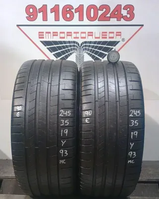 245 35 19 Y PIRELLI RUEDA AL 90% VIDA UTIL
