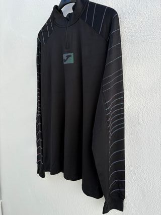 Sudadera Joma media cremallera reflectante