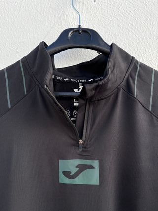 Sudadera Joma media cremallera reflectante
