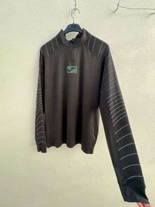 Sudadera Joma media cremallera reflectante