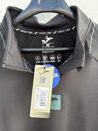 Sudadera Joma media cremallera reflectante