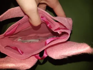 Saco Páscoa Coelho Rosa