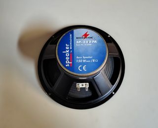 Woofer Monacor 150W RMS Nero