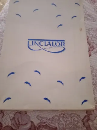 Pigiama donna Boselli righe grigio/bianco