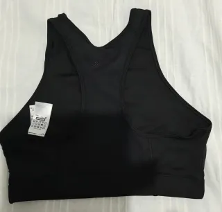 Reggiseno sportivo Decathlon nero