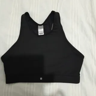 Reggiseno sportivo Decathlon nero