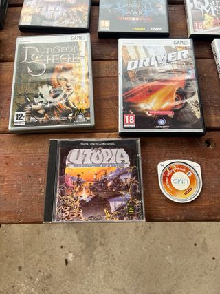 Gran lote de videojuegos FDX PC completos