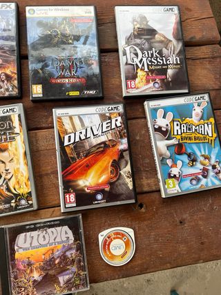 Gran lote de videojuegos FDX PC completos