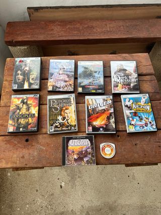 Gran lote de videojuegos FDX PC completos