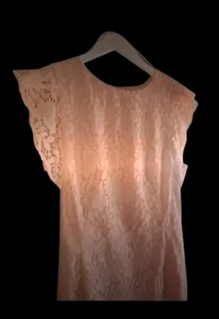 Vestido Zara Midi Eventos Rosa