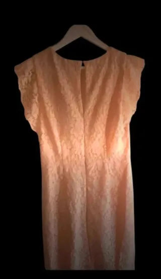 Vestido Zara Midi Eventos Rosa