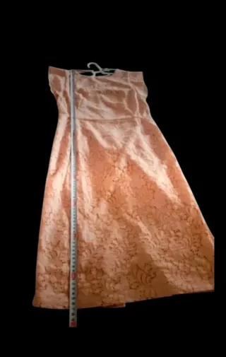 Vestido Zara Midi Eventos Rosa