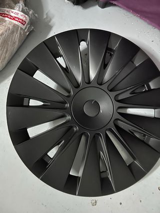 Tapacubos Negro Tesla Model Y 19