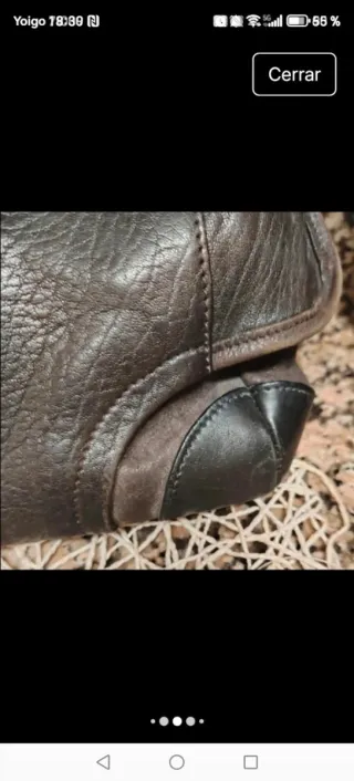 Bolso Furla Piel Marrón Negro Nuevo Con Etiquetas