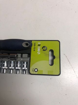 Llave carraca IRIMO 11 vasos y prolongador