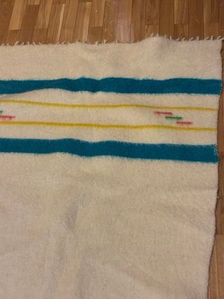 Manta lana Palencia para cama de 90