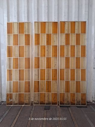 Cristales vintage para puertas/ventanas