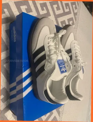 ⚡️TOP VENTAS⚡️Adidas Samba OG Retro EU38 Blanco/Ne