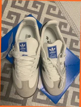 ⚡️TOP VENTAS⚡️Adidas Samba OG Retro EU38 Blanco/Ne