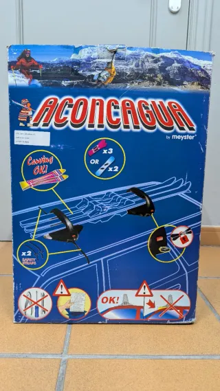 Portaesquís magnético Snowboard