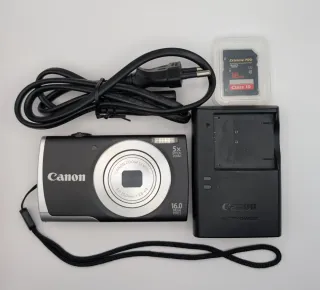 Canon Powershot A2550 Cámara Digital Negra