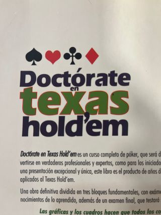 Doctórate en Texas Hold'em