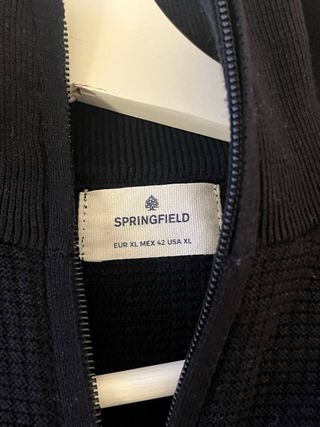 Jersey Springfield cremallera cuello alto