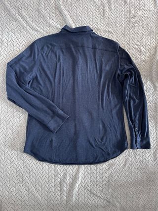 Camisa Scalpers Azul Manga Larga