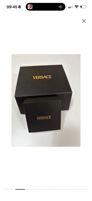 Anello Versace Icon Cristalli Tg 21