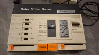 Consola Color-Tele-Spiel con pistola