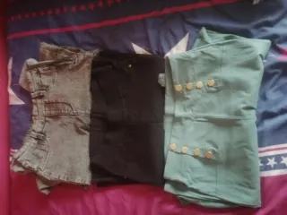 3 Pantalones tipo Legging con Bolsillos Traseros