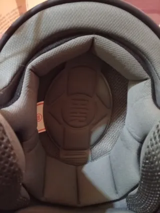 Casco Moto Rosa Corazones BHR Talla M