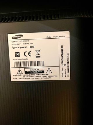 Samsung UE26EH4000 TV LED 26