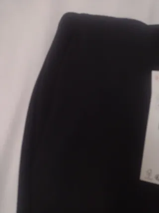 Pantalón Zara mujer negro pinzas nuevo