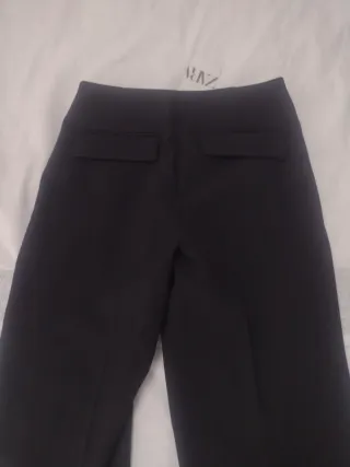 Pantalón Zara mujer negro pinzas nuevo