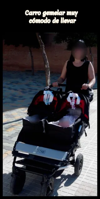 BAJADA PRECIO Mountain Buggy Duet Carro Gemelar +