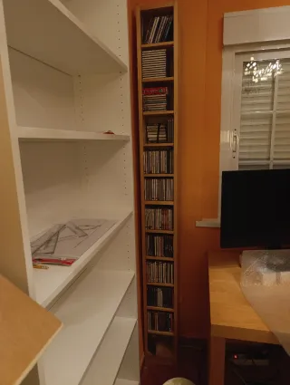 Estantería CDs Ikea Madera Marrón