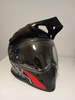Casco Kodaira 130R Negro/Rojo