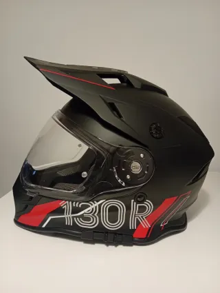 Casco Kodaira 130R Negro/Rojo