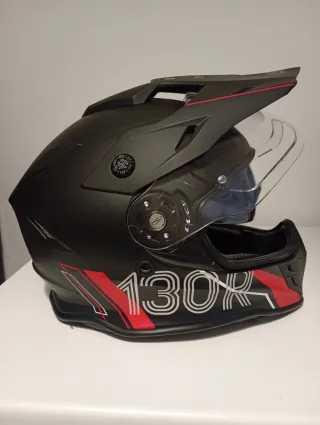 Casco Kodaira 130R Negro/Rojo